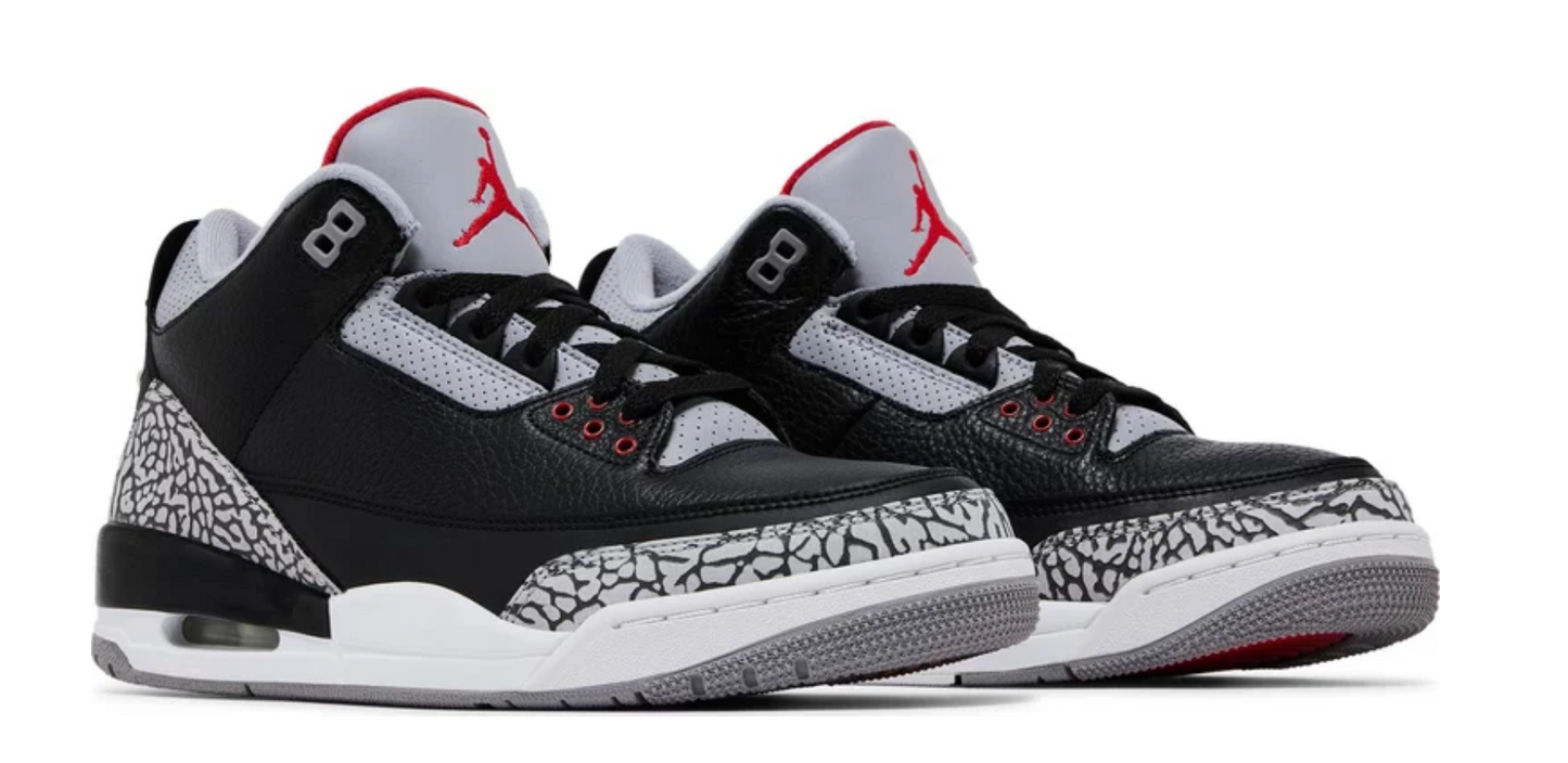 Air Jordan Retro 3 'Black Cement'