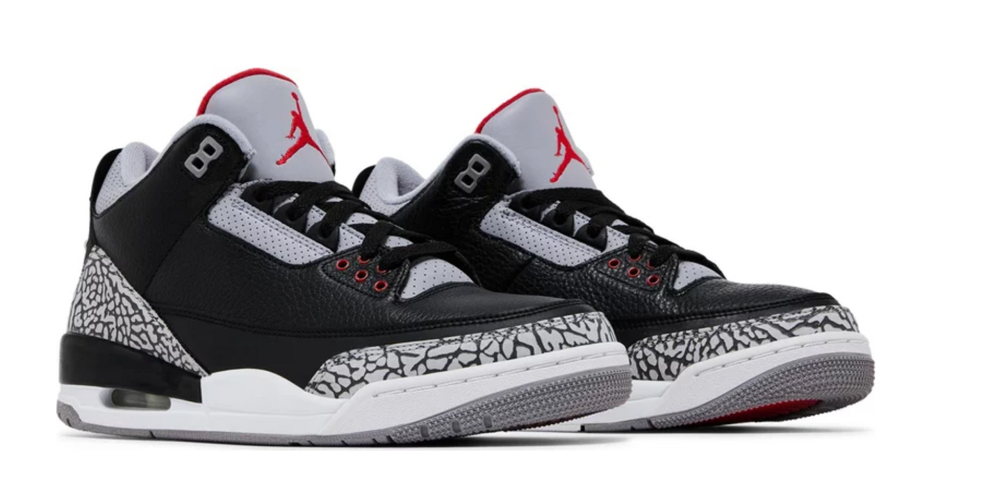 Air Jordan Retro 3 'Black Cement'